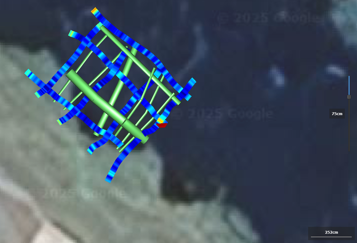 Modelo 3D de instalación a partir de nube de puntos