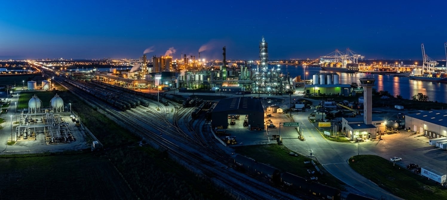 Planta industrial relevada por TAG